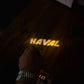 Aux LED brand welcome light with Haval logo for Haval cars featuring a high-brightness LED door projector with HD logo projection,