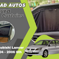"Awra Window Curtains Sun Shades (Car Pardy) for Mitsubishi Lancer 6th Gen (2004-2006) – Premium Privacy and Sun Protection"


