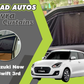 "Awra Window Curtains installed in Suzuki New Swift 3rd Gen (2017-Present)"
