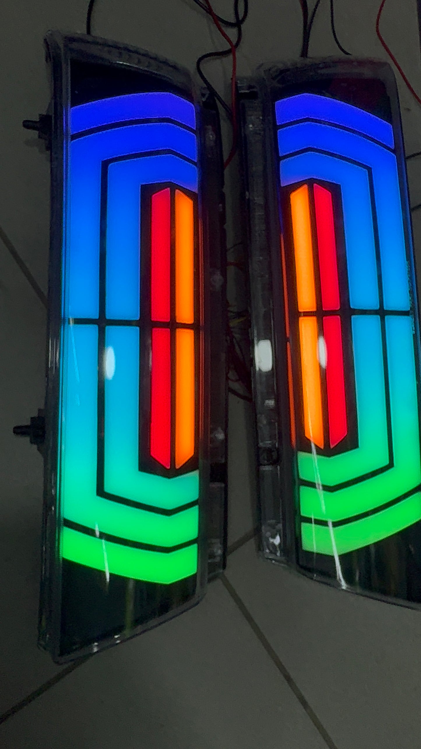 Nero Style RGB Back Lights for Suzuki Cultus Acrylic Material(2000-2017)