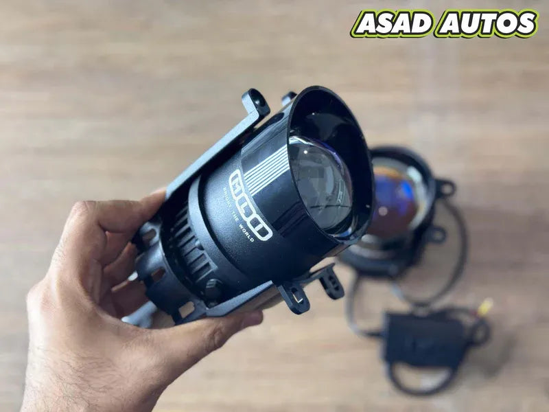MLI Car Projector Fog Lights BI LED Lens – Brighten the World at Night for Honda, Toyota, Suzuki