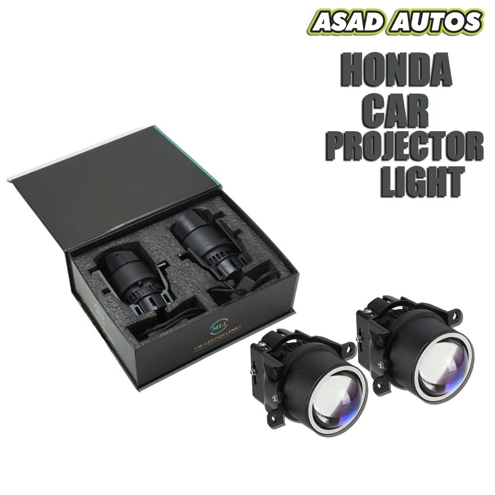 BI LED lens car projector lights for Honda, Toyota, Suzuki – Enhanced night visibility