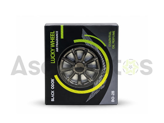 BLACK ODOR Lucky Wheel Air Fragrance Essential Oil Car Perfume