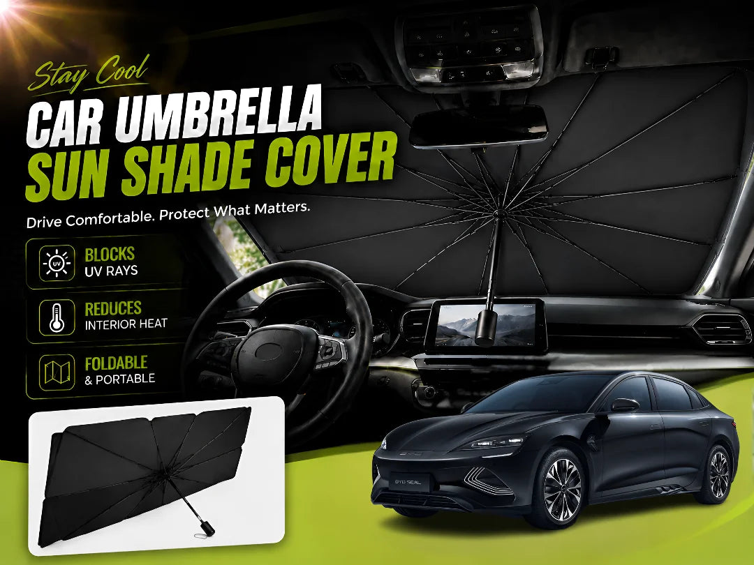 BYD SEAL 2025–2026 foldable car windshield sun protector