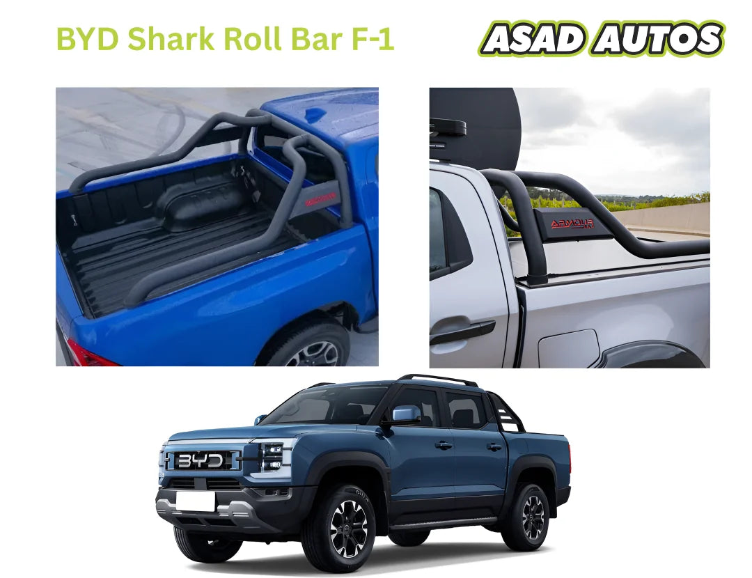 BYD Shark 2025–2026 Roll Bar F-1 – Heavy-Duty Sports Style Roll Bar