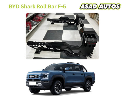 BYD Shark 2025–2026 Roll Bar F-5 – Premium Sports Style Off-Road Roll Bar