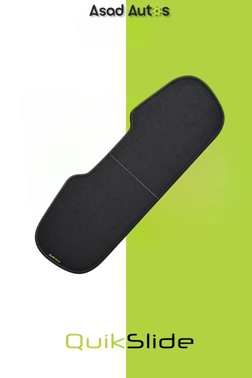 QS QuikSlide custom fit window sun shades installed on Hyundai Elantra Hybrid 2025-2026 side window
