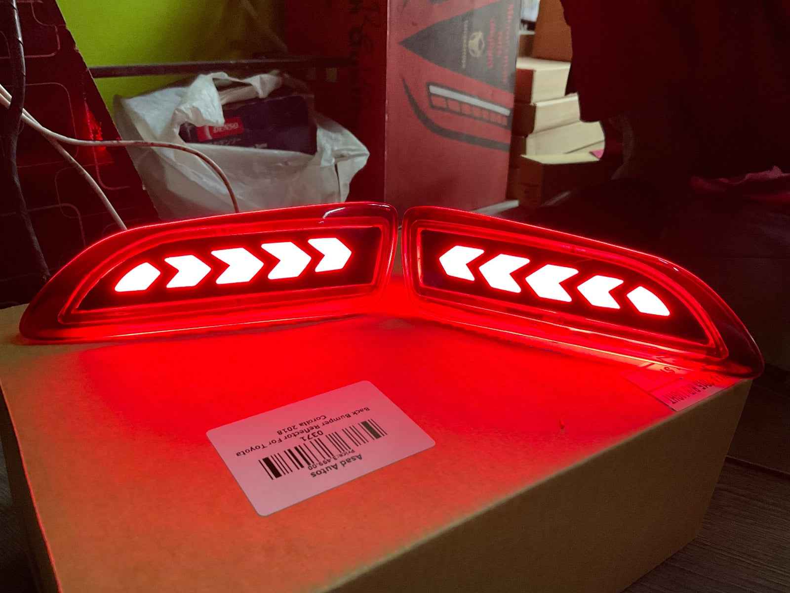 Back Bumper Reflector For Toyota Corolla 2009-2013