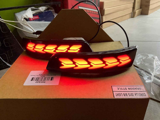 Back Bumper Reflector Lights For Toyota Corolla 2014-2025