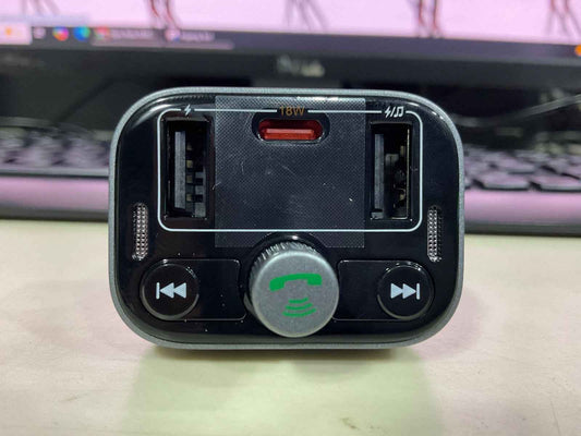 Baseus Bluetooth 5.3 Car Charger | 18W Fast Charging & Wireless Audio