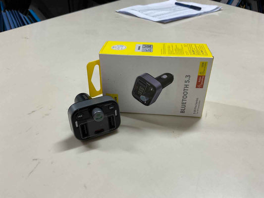 Baseus Bluetooth 5.3 Car Charger | 18W Fast Charging & Wireless Audio