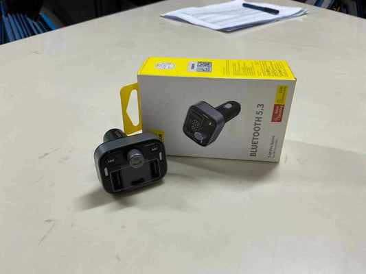 Baseus Bluetooth 5.3 Car Charger | 18W Fast Charging & Wireless Audio
