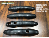 Carbon Fiber Batman Handle Covers for Haval H6 – Unique Style & Durable Protection