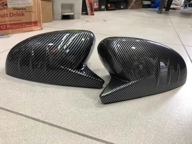 Batman carbon fiber car mirror covers for Suzuki Alto 2014-2026