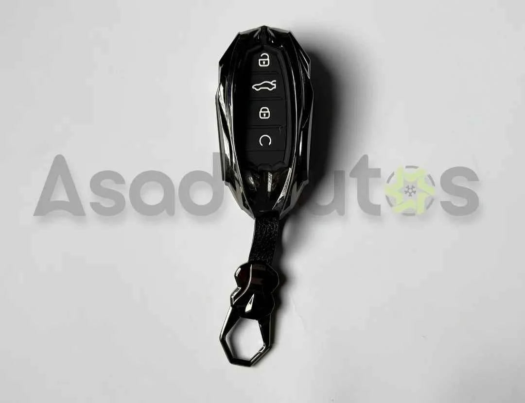 Batman Style Metal Key Cover for Jaecoo J7 2025–2026