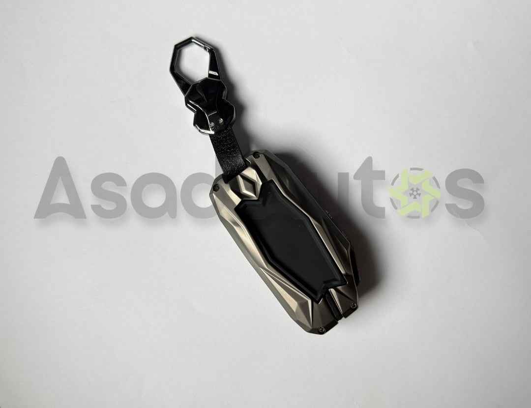 Batman Style Metal Key Cover for Kia Sportage L HEV Alpha 2025–2026