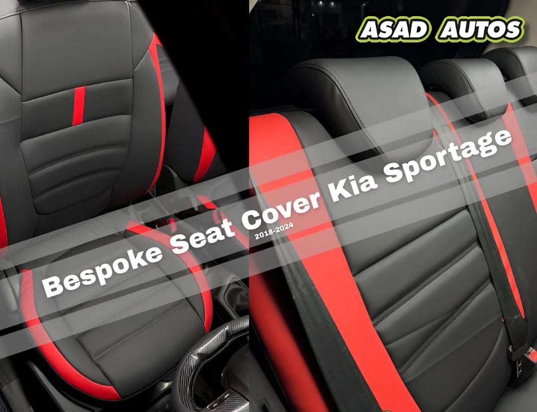 Bespoke Japanese Synthetic Fiber Seat Cover for Kia Sportage 2018-2024 Custom Fit Interior Protection