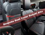 Bespoke Japanese Synthetic Fiber Seat Cover for Suzuki Alto 2014-2026 Custom Fit Interior Protection