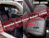 Bespoke Japanese Synthetic Fiber Seat Cover for Suzuki Cultus 2017-2026 New Model Custom Fit Interior Protection