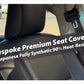 Bespoke Premium Seat Covers made from Japanese fully synthetic fabric with 90% heat resistance, custom-fit for superior protection and comfort.
