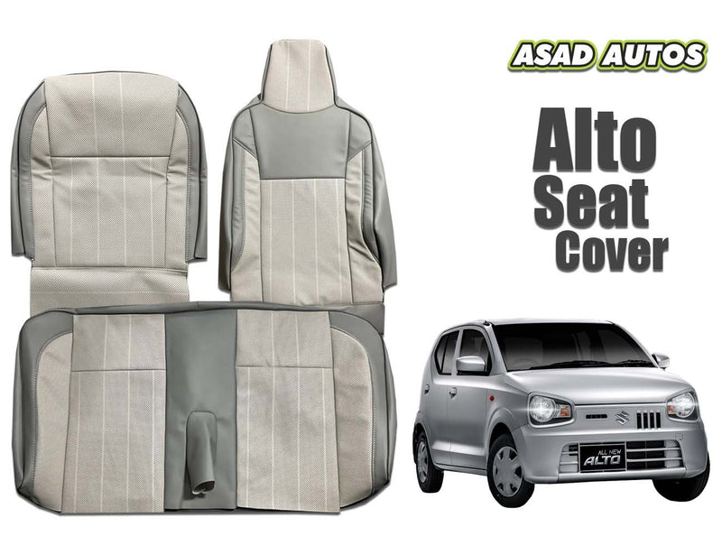 Bespoke Seat Covers - Japanese Synthetic Fiber for Suzuki Alto 2014-2026

