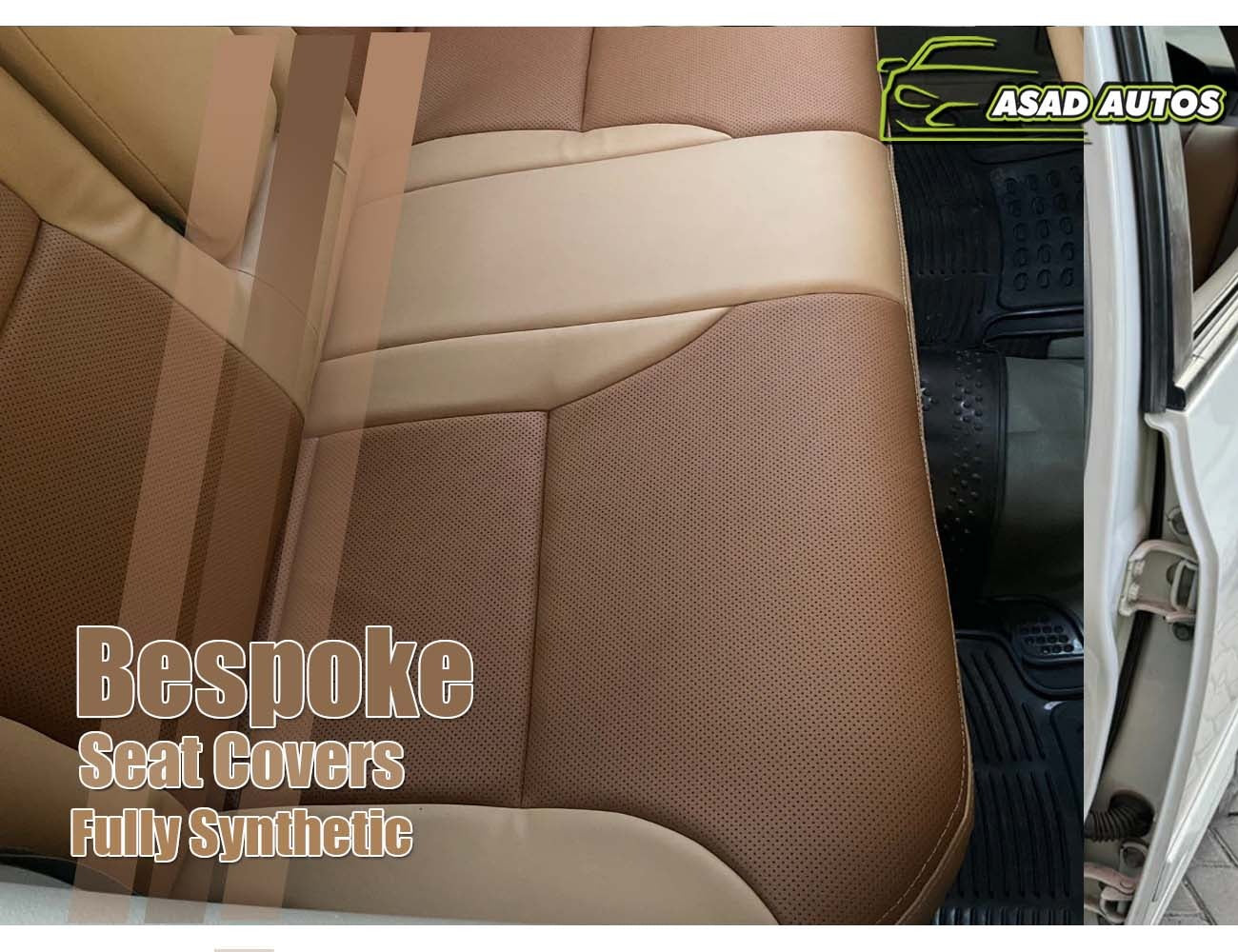 Bespoke Seat Covers Fully Synthetic (Japanese Fabric) for Honda City 2018 – Premium Interior Protection
