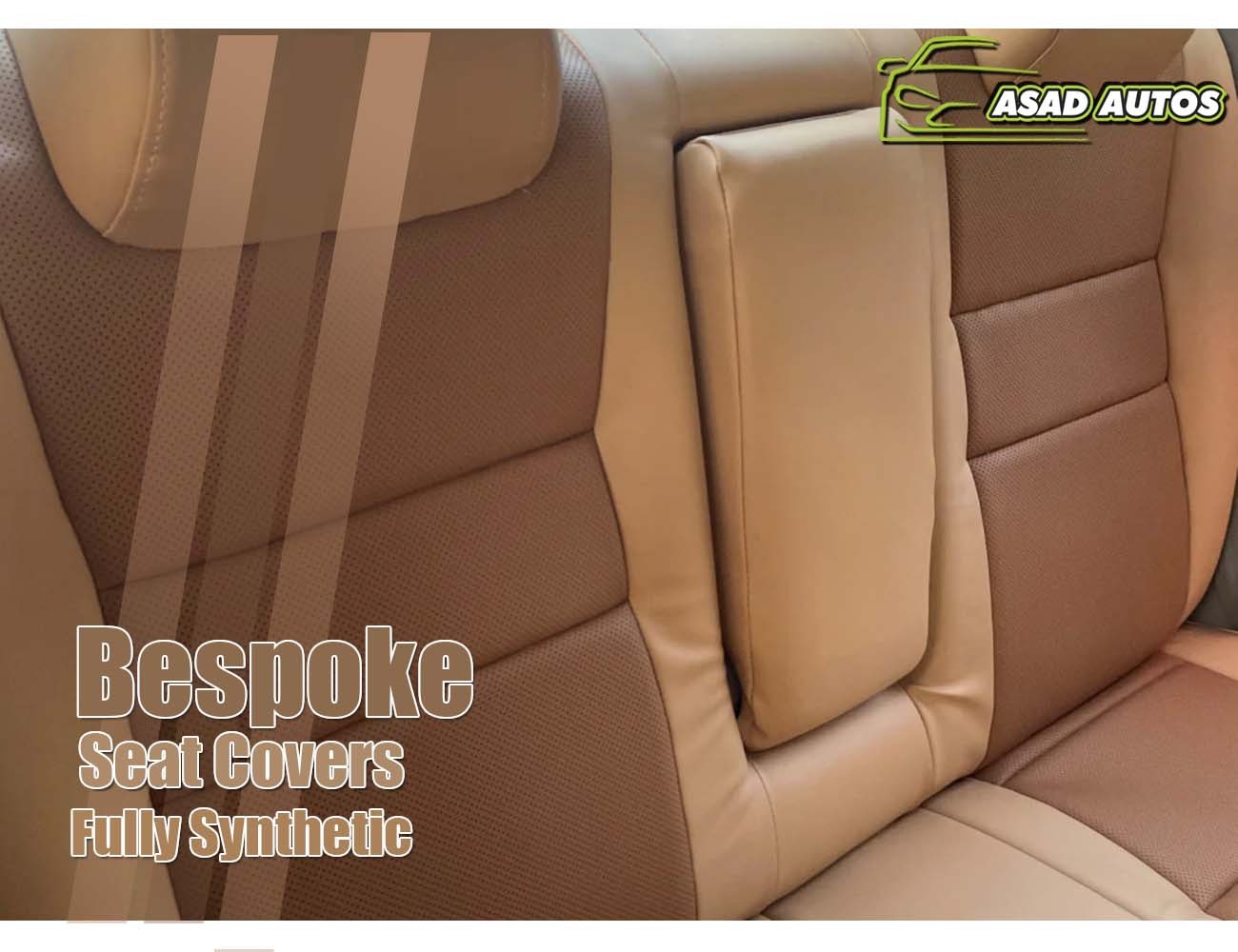 Bespoke Seat Covers Fully Synthetic (Japanese Fabric) for Honda City 2018 – Premium Interior Protection
