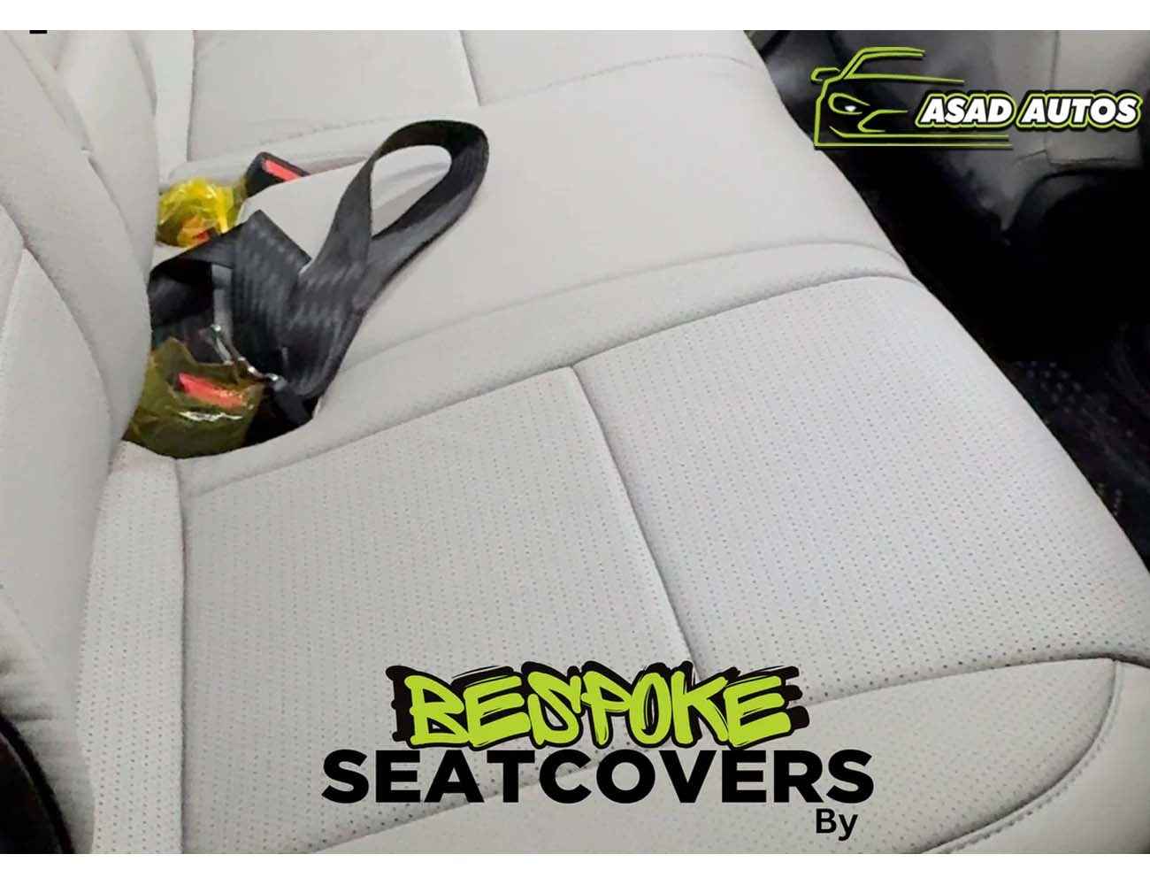Bespoke Seat Covers & Steering Cover – Premium Japanese Synthetic Fiber for Kia Sportage