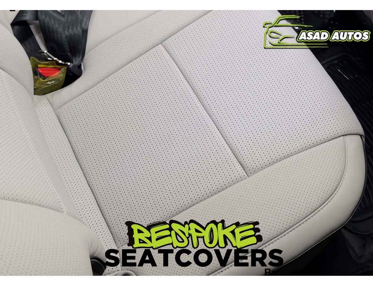 Bespoke Seat Covers & Steering Cover – Premium Japanese Synthetic Fiber for Kia Sportage