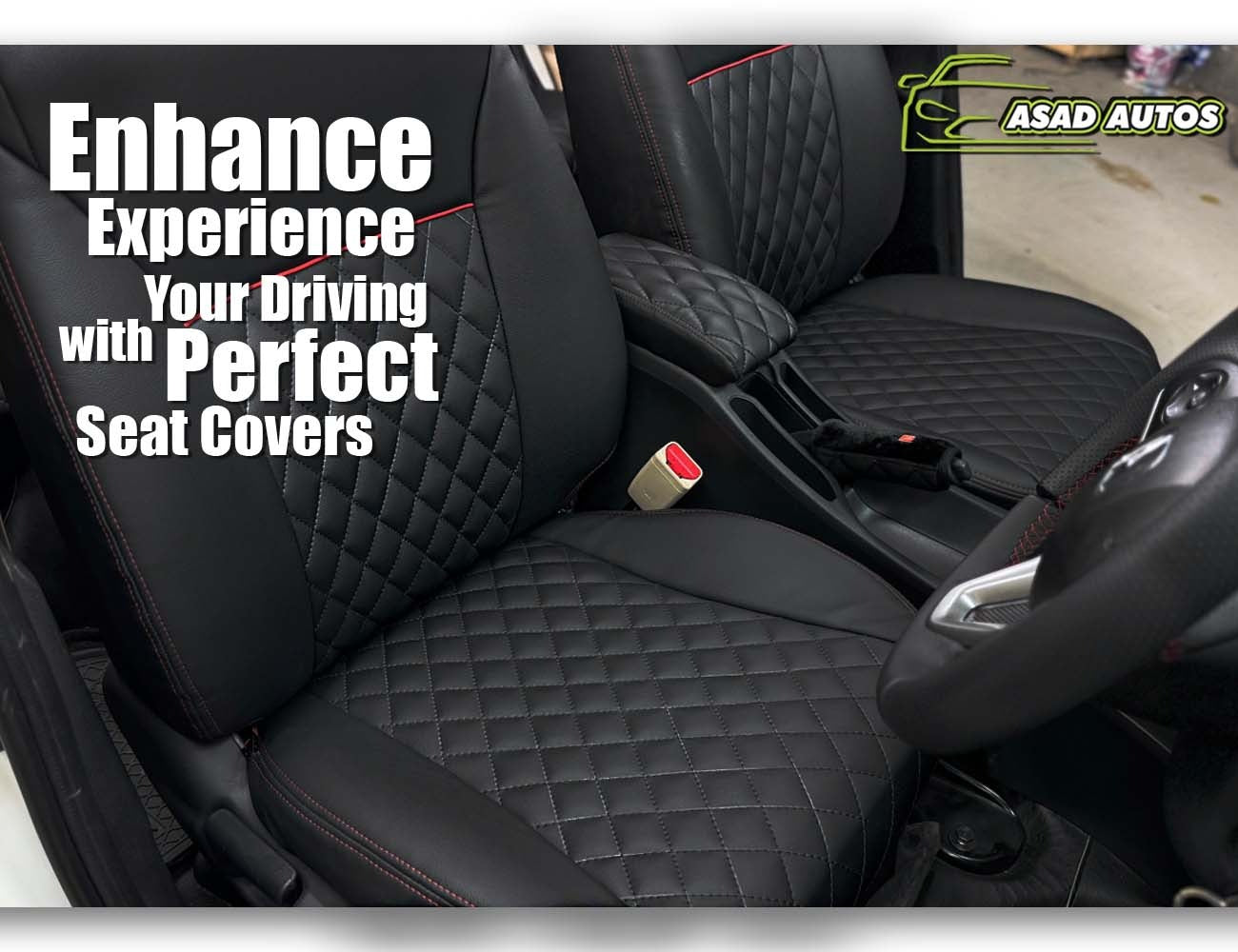 Bespoke Seat Covers for Honda City (2022-2026) – Premium Japanese Synthetic Fiber for Comfort and Style
