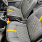 Bespoke Seat Covers for New Suzuki Cultus, offering a perfect fit, stylish design, and durable protection for enhanced comfort and interior preservation.
