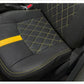 Bespoke Seat Covers for New Suzuki Cultus, offering a perfect fit, stylish design, and durable protection for enhanced comfort and interior preservation.
