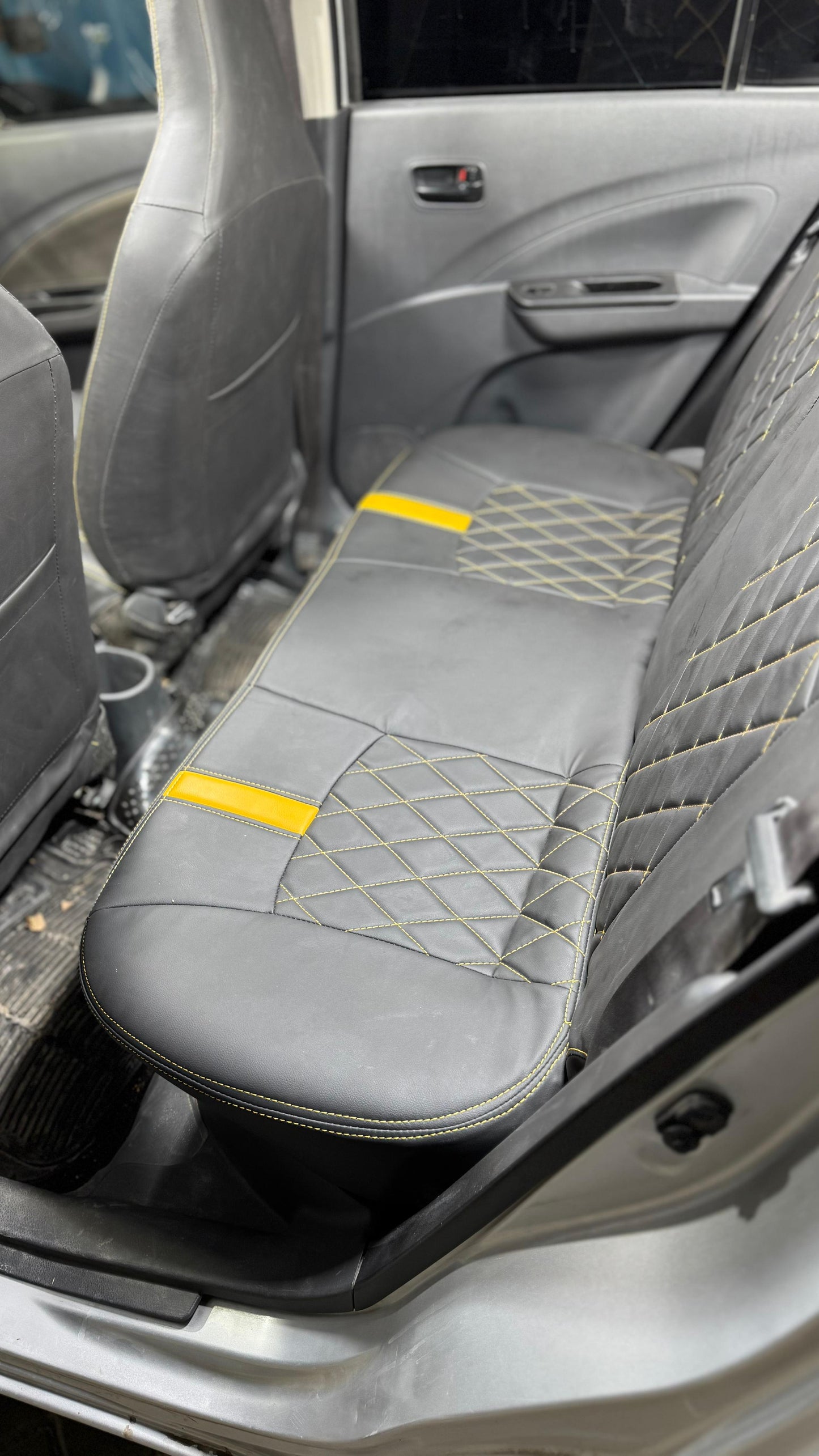 Bespoke Seat Covers for New Suzuki Cultus, offering a perfect fit, stylish design, and durable protection for enhanced comfort and interior preservation.
