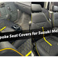 Bespoke Seat Covers for Suzuki Mehran, providing custom fit protection, comfort, and style for your car's interior.
