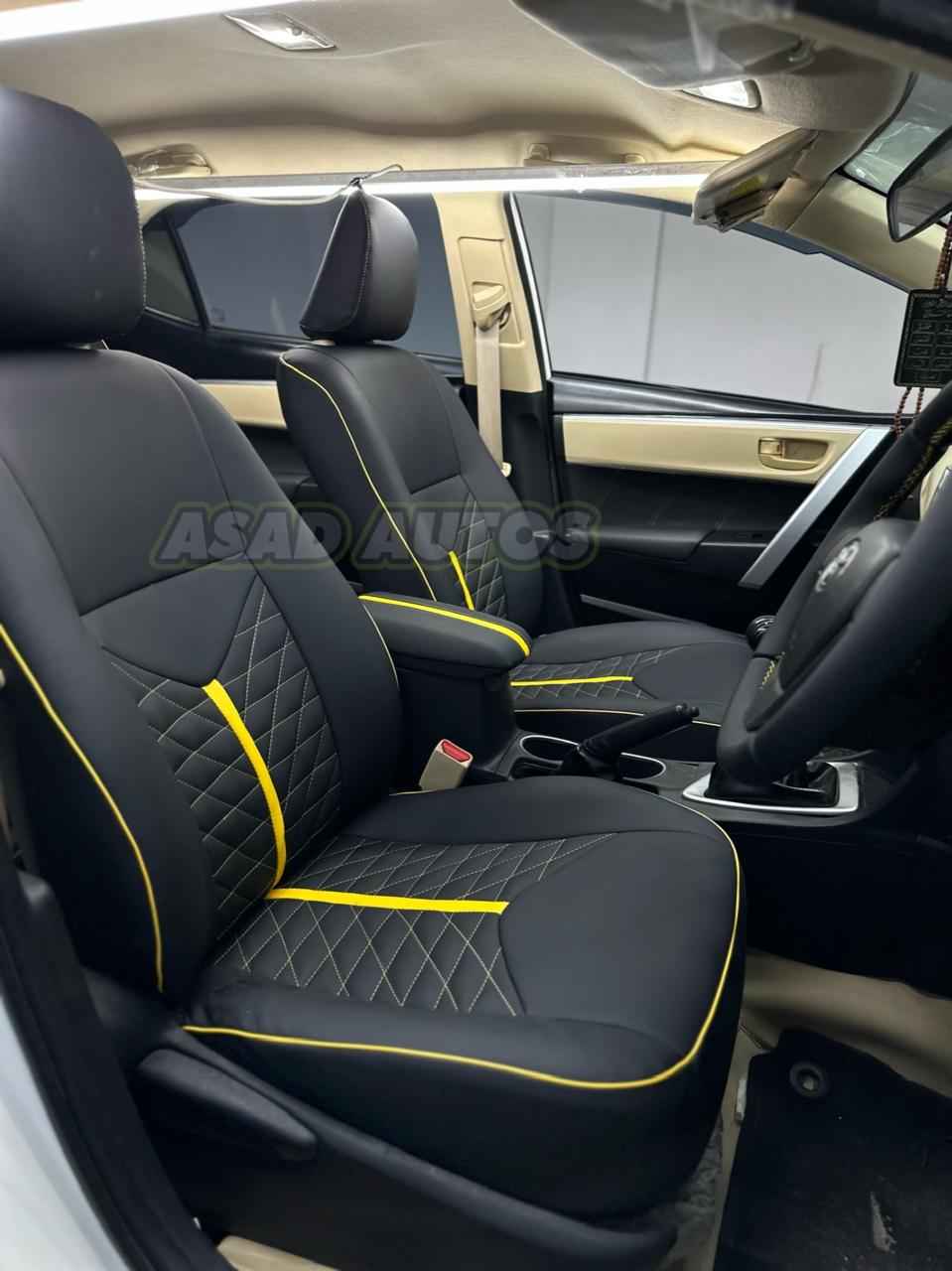Bespoke Seat Covers for Toyota Corolla 2014-2026 – Premium Custom Fit & Comfort