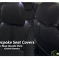Bespoke custom seat covers for Honda Civic 2016-2025, offering tailored comfort, style, and protection.
