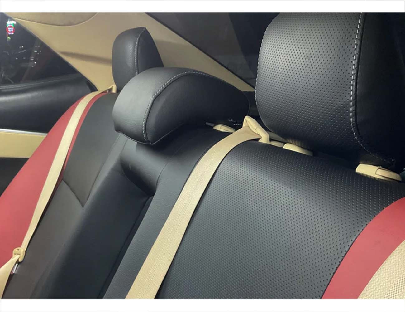 Bespoke fully synthetic Japanese seat covers for Toyota Corolla 2014-2026, offering custom fit, premium protection, and luxurious style.