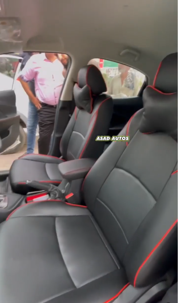 Bespoke seat cover for Changan Alsvin providing a custom fit, premium comfort, and superior protection.