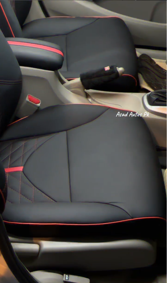 Bespoke seat cover for Honda City 2018 offering custom fit, comfort, and premium protection.