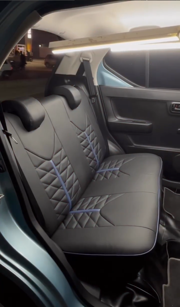 Bespoke seat cover for Suzuki Alto offering custom fit, premium protection, and a stylish upgrade.

