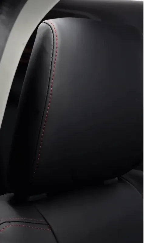 Bespoke seat cover for Suzuki Swift providing custom fit, premium comfort, and lasting protection.
