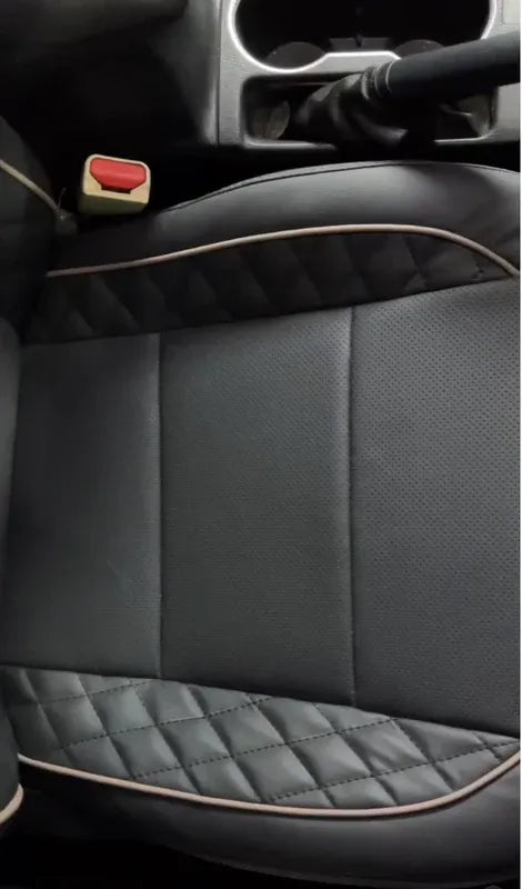 Bespoke seat cover for Toyota Corolla X providing custom fit, premium protection, and a stylish upgrade.
