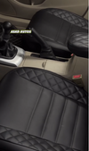 Bespoke seat cover for Toyota Corolla providing custom fit, comfort, and premium protection.

