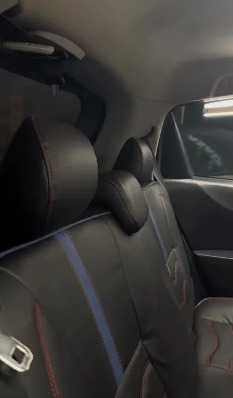 Bespoke seat cover for Toyota Vitz offering custom fit and premium protection.
