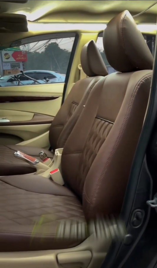Bespoke seat covers for Honda City 2019 providing custom fit, premium protection, and enhanced style.

