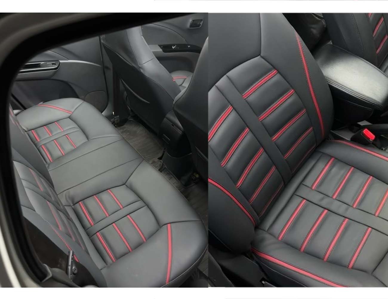 Bespoke seat covers for Suzuki Cultus 2017-2026, offering premium fit and style with heat-resistant materials.