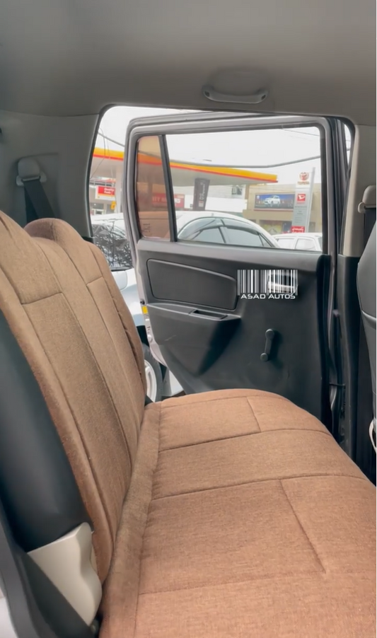 Bespoke seat covers for Suzuki Wagon R providing custom fit, premium comfort, and protection.

