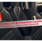 Bespoke seat covers for the New Suzuki Alto, offering premium fit, stylish design, and durable protection.