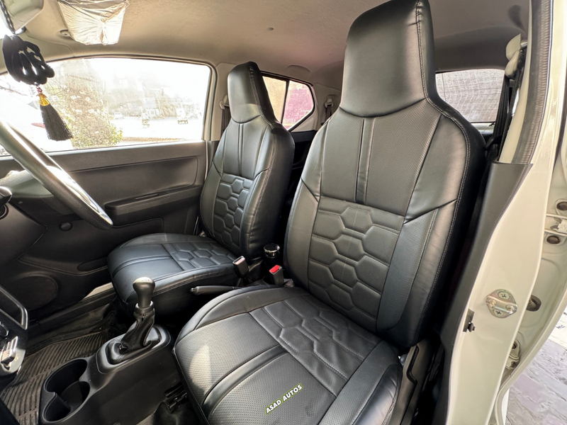 Bespoke seat covers made from Japanese synthetic fiber for Suzuki Alto 2014-2026,