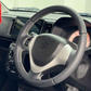 Bespoke Steering Cover (Japanese Synthetic Fiber) for Suzuki Alto 2014 2025: Enhanced Grip and Style
